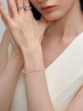 Gold Plated Bracelets for Women, Boho Bangle Bracelets | Beaded Bracelets Trendy
